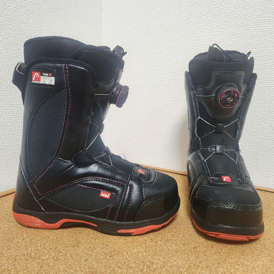 24h発送　HEAD　簡単BOAダイヤル　スノボブーツ 23.5
