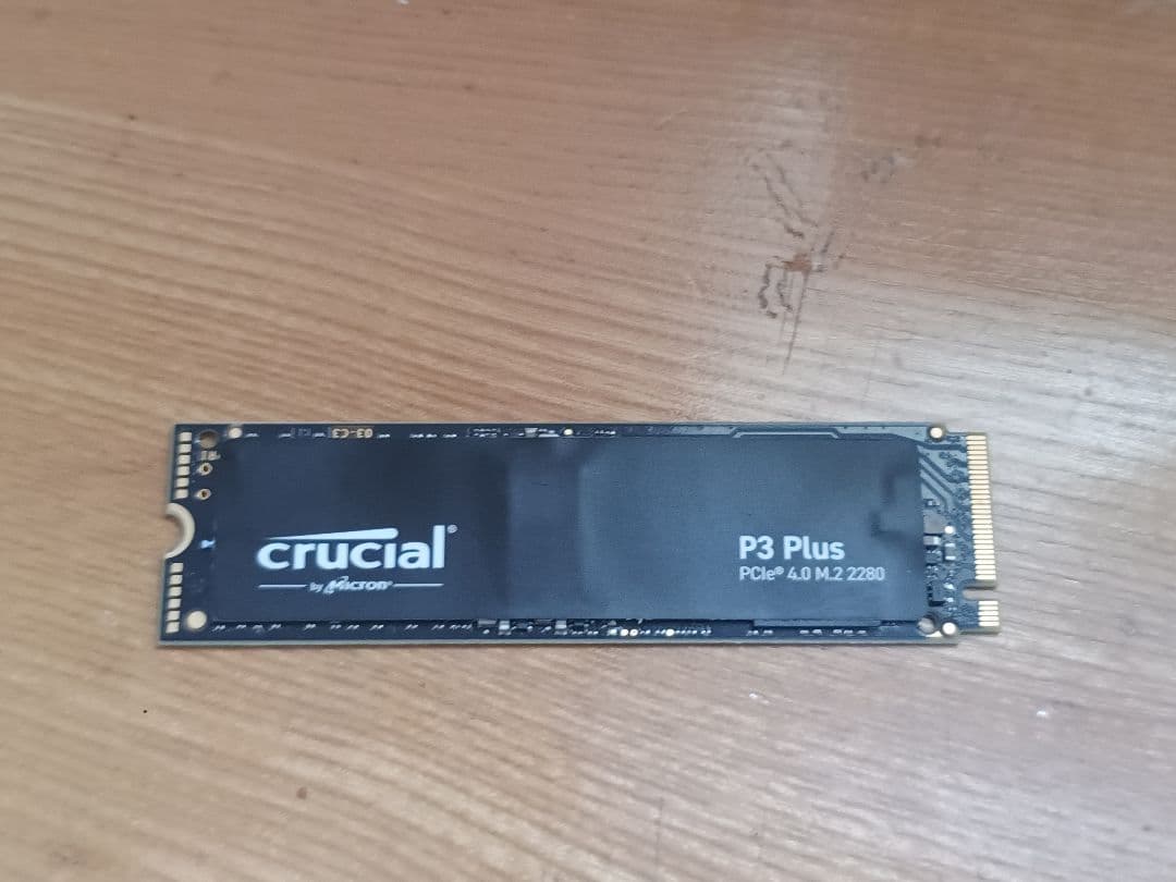 内蔵型SSD crucial P3 Plus M.2 2280 1000GB