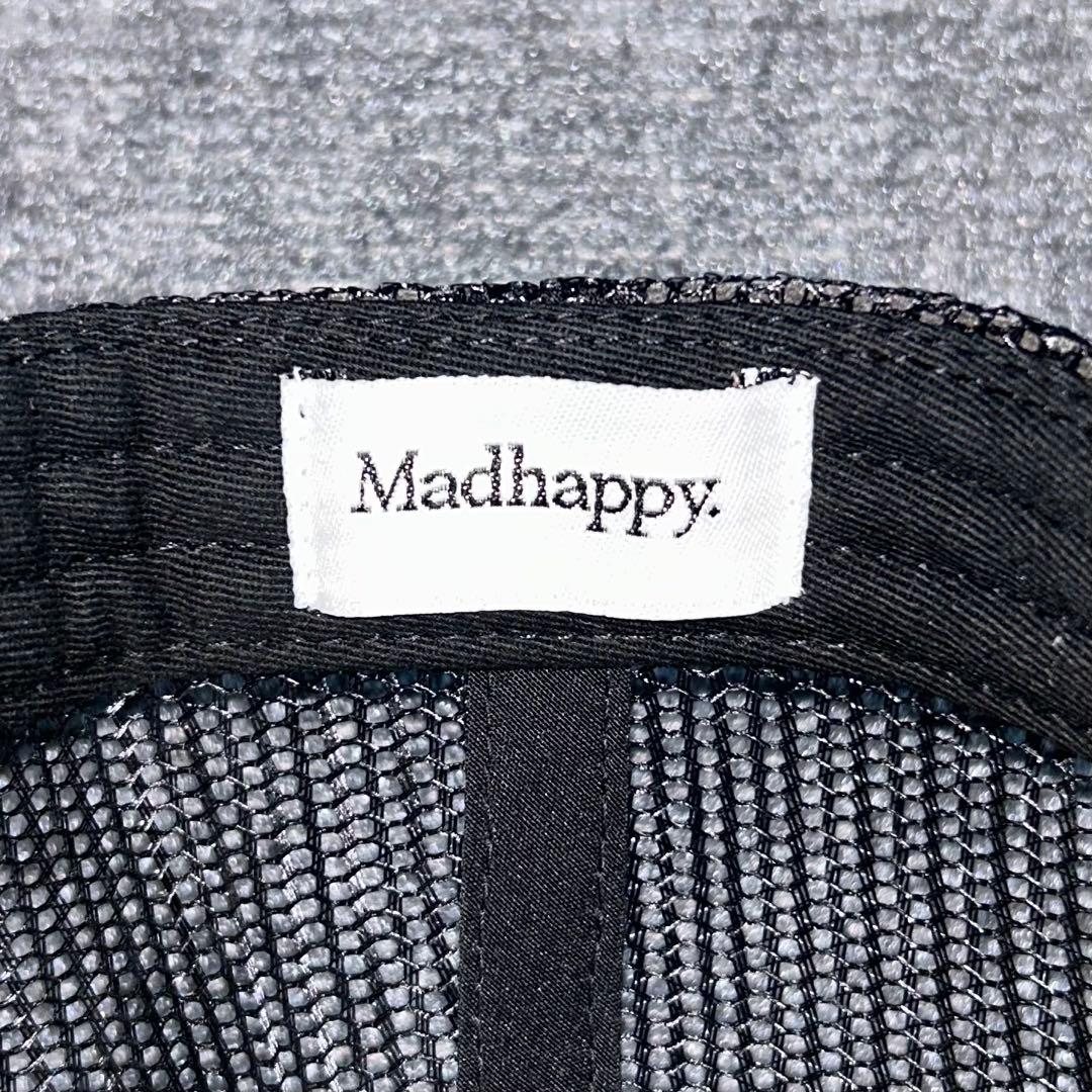 美品 Madhappy メッシュ キャップ ブラック コットン アメカジ 海外