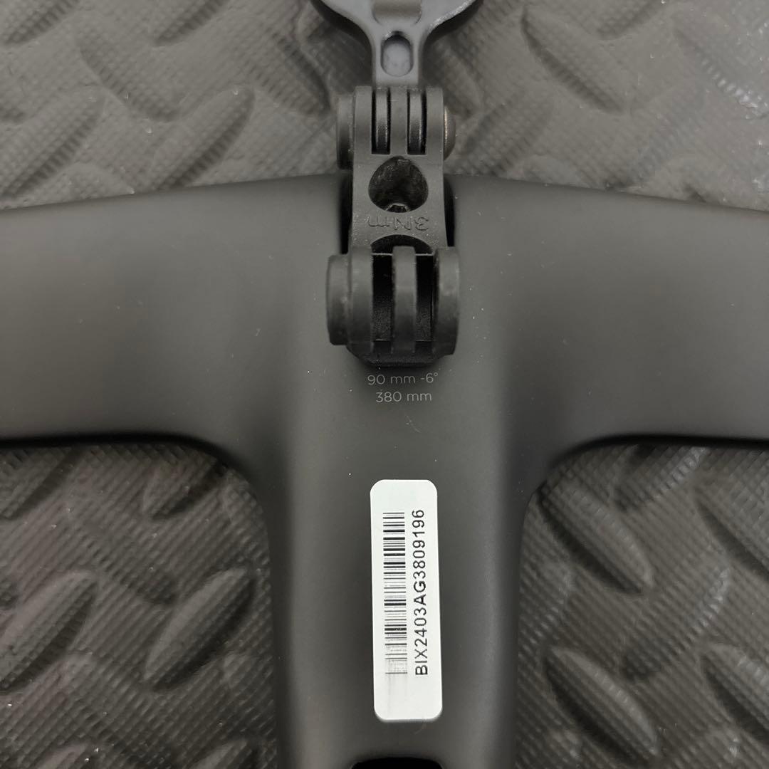 BLACK INC ブラックインク　一体型エアロハンドル　380mm