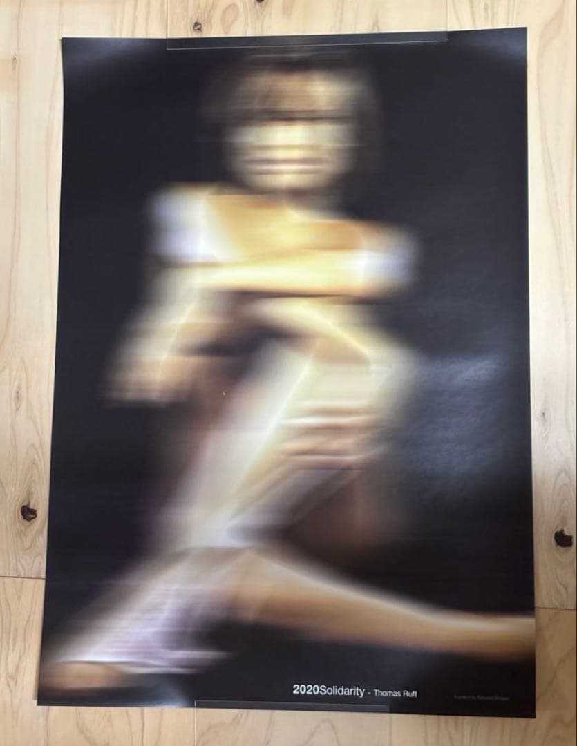 2020 Solidarity Thomas Ruff ポスター