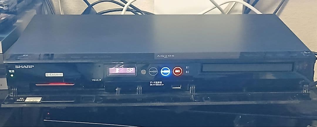 500GB シャープ AQUOS BDレコーダー☆BD-W570☆リモコン付 4