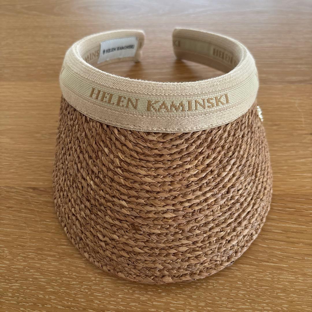 新品 ■ ヘレンカミンスキー サンバイザー / ヌガー ナチュラル (4438)