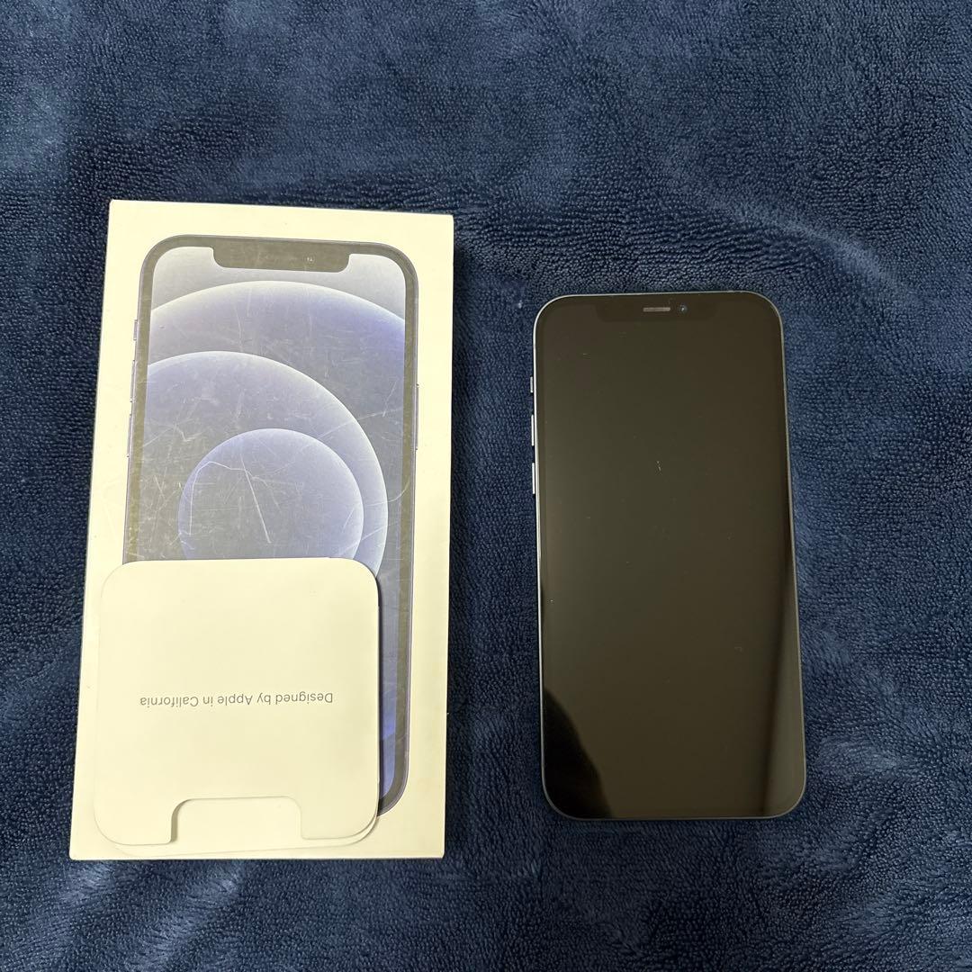 Apple iPhone 12 ブラック 本体 箱付き