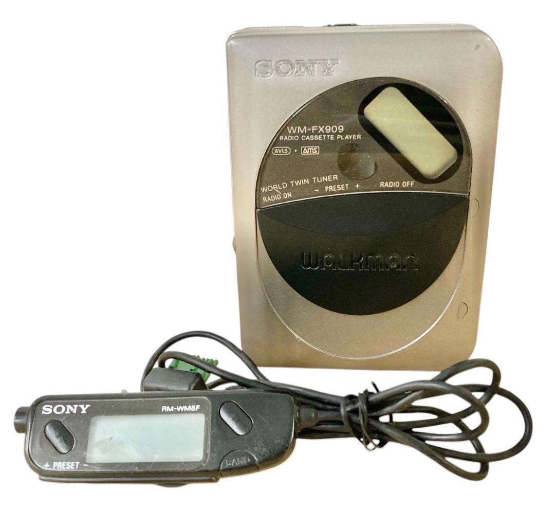 ★現状品★ SONY ソニー ウォークマン カセットプレーヤー WM-FX909