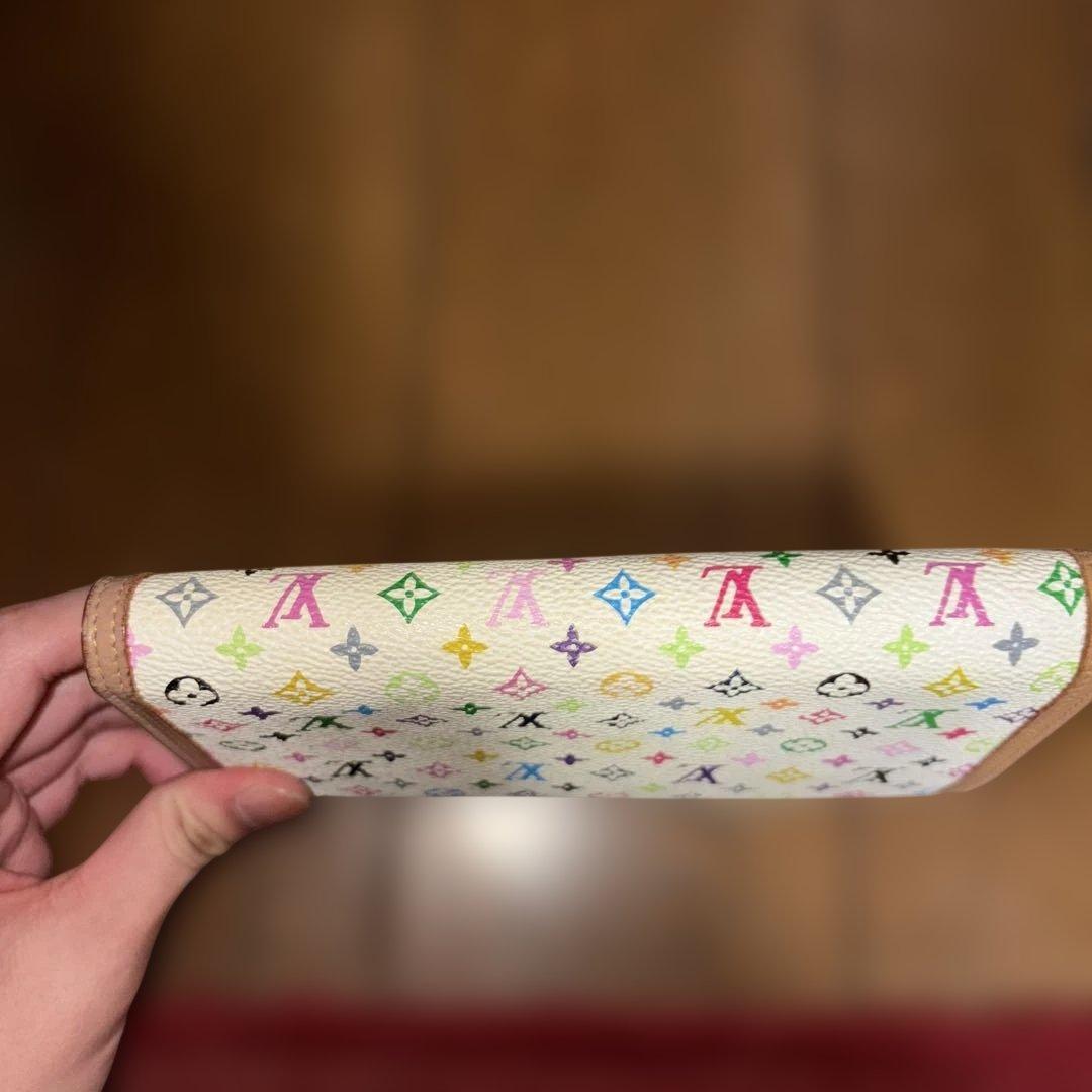 LOUIS VUITTON ルイ・ヴィトン　モノグラム　マルチカラー　ホワイト