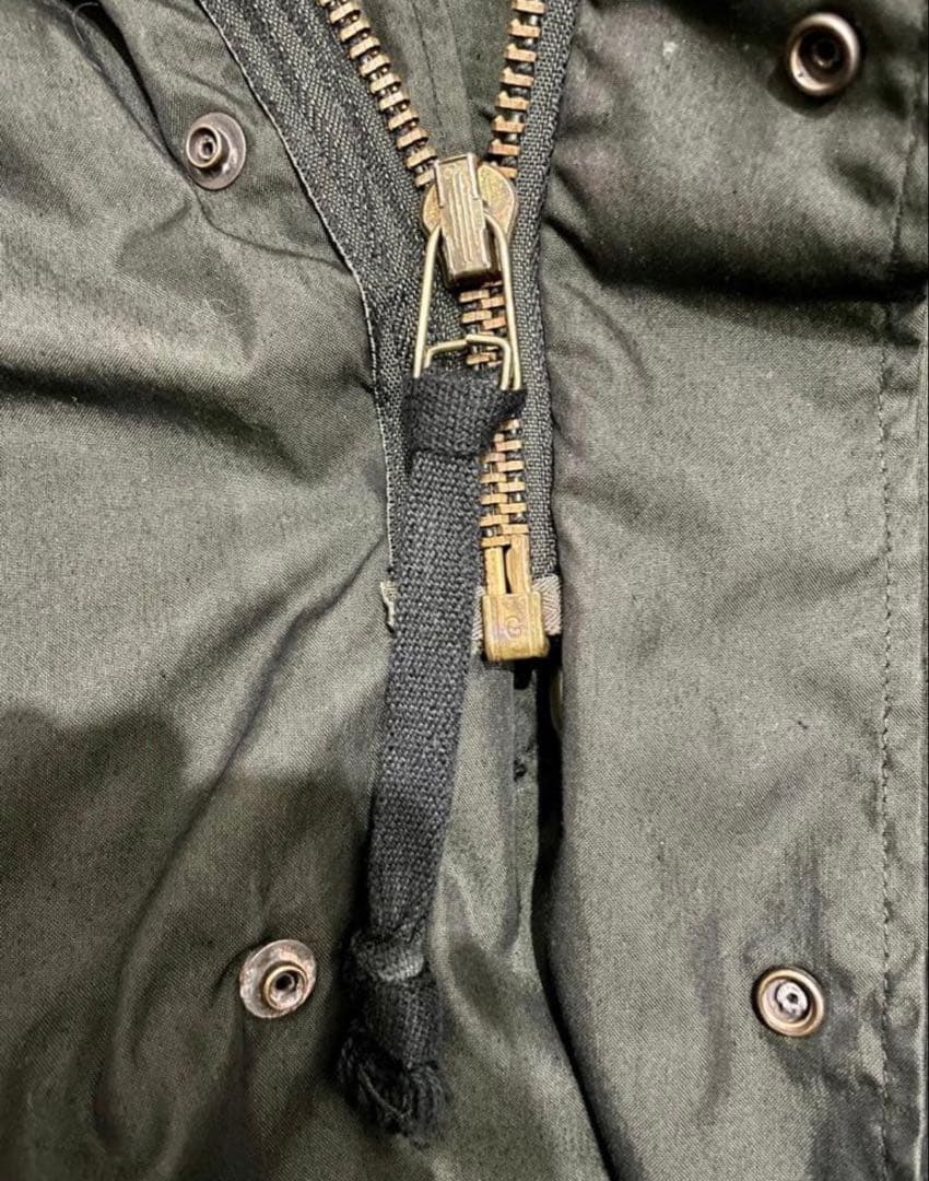 n*6様 黒染め　M65 FISHTAIL 軍物　フィッシュテール　モッズコート