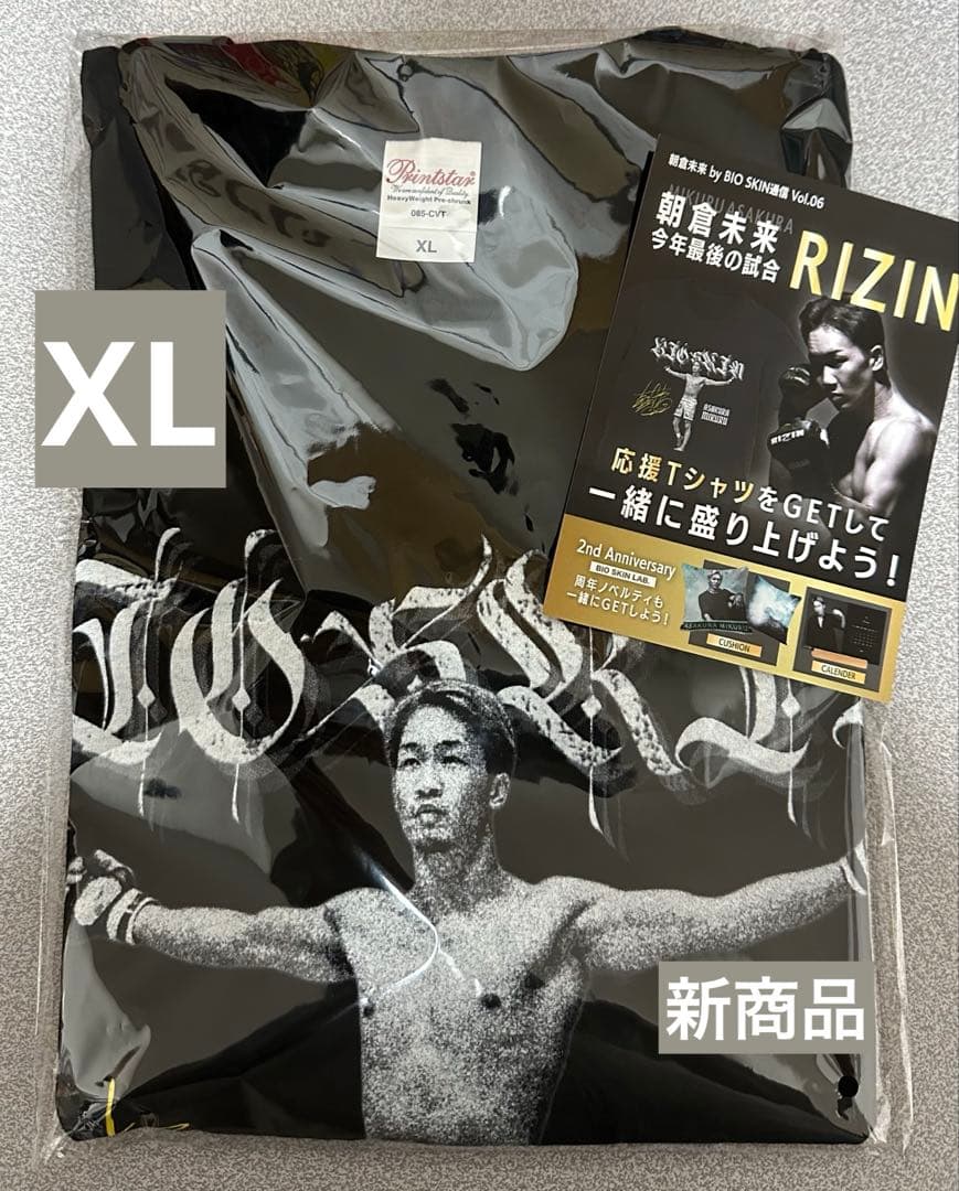 BIO SKIN LAB. RIZIN 朝倉未来 Tシャツ XL