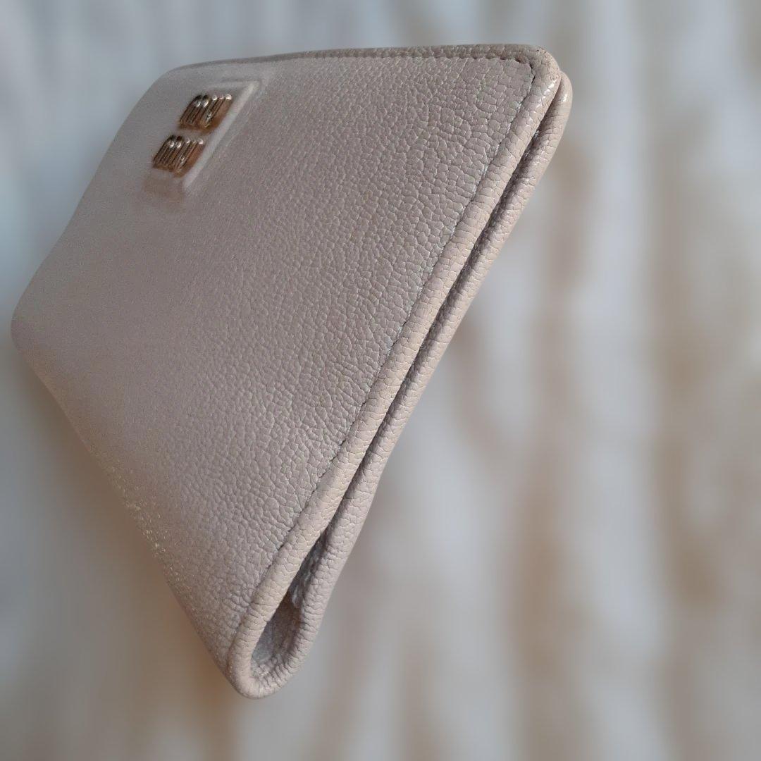 【美品】レア ミュウミュウ マドラス 財布 5MO009