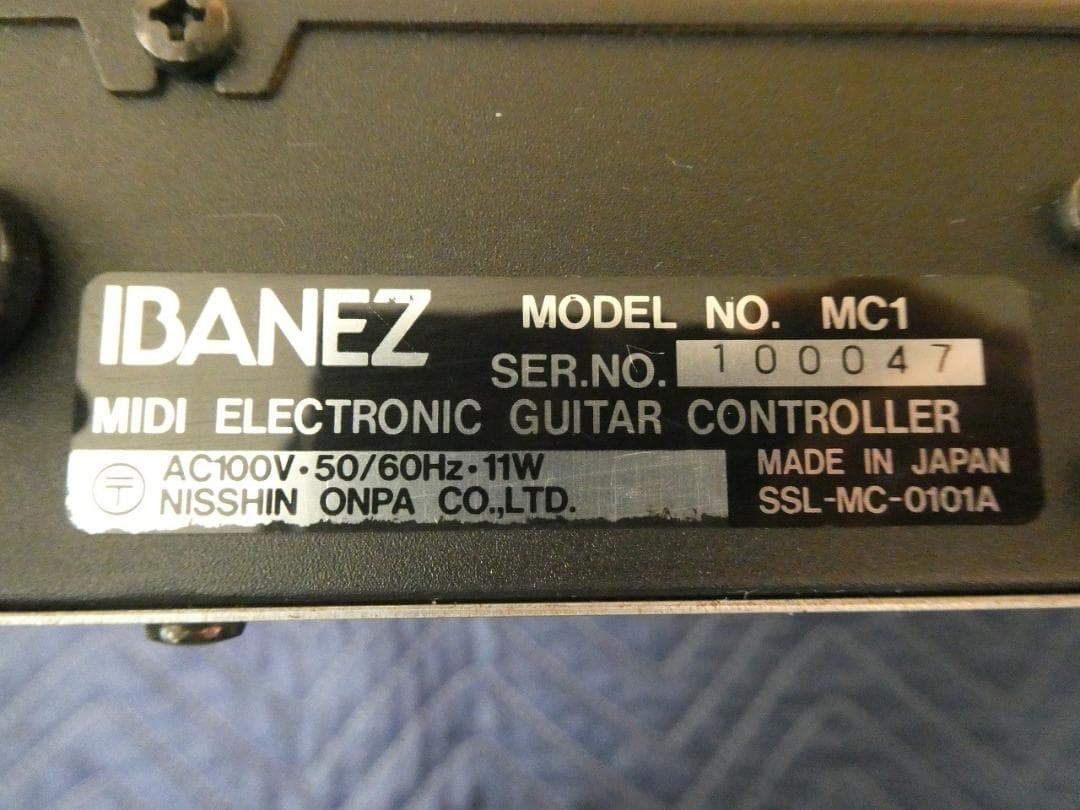 DTM・DAW Ibanez MC1 MIDI Controller&YAMAHA TX81Z