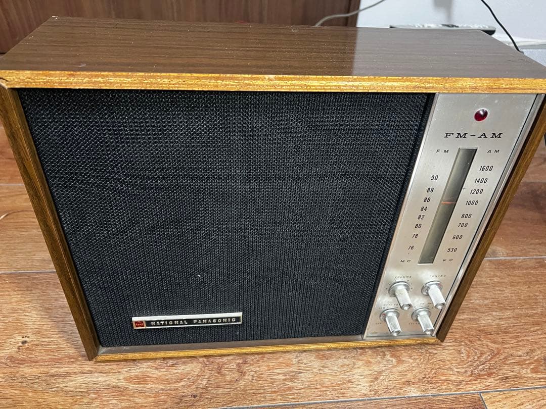 美品 NATIONAL RE-760 真空管ラジオ　FM/AM OK 通電OK