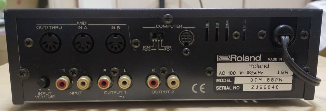 ローランド DTM-88PW SOUND Canvas SC-88pro