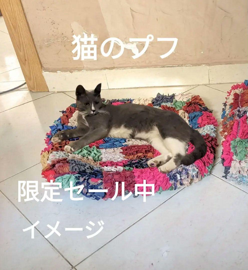 【新品/未使用】猫のプフ-ボシャルウィットプフ-No.9