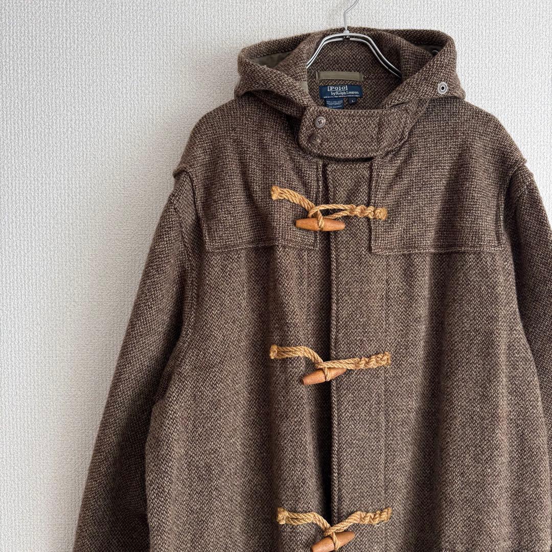 Polo by Ralph Lauren ダッフルコート ツイード ビンテージL