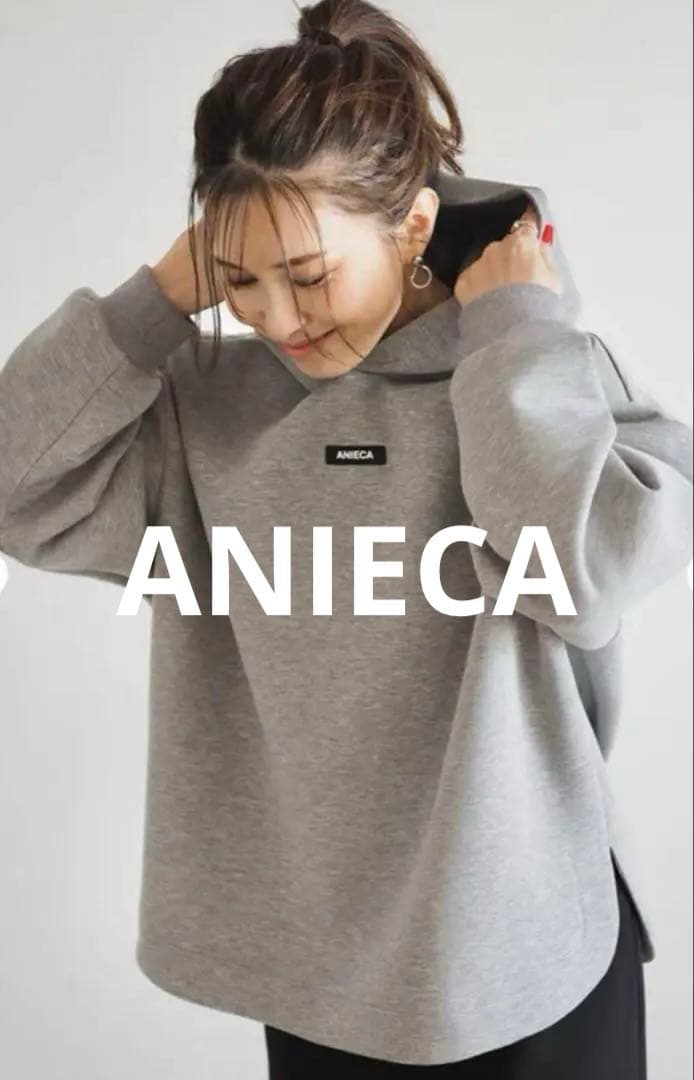 【美品】ANIECA アニーカ　ポンチパーカー