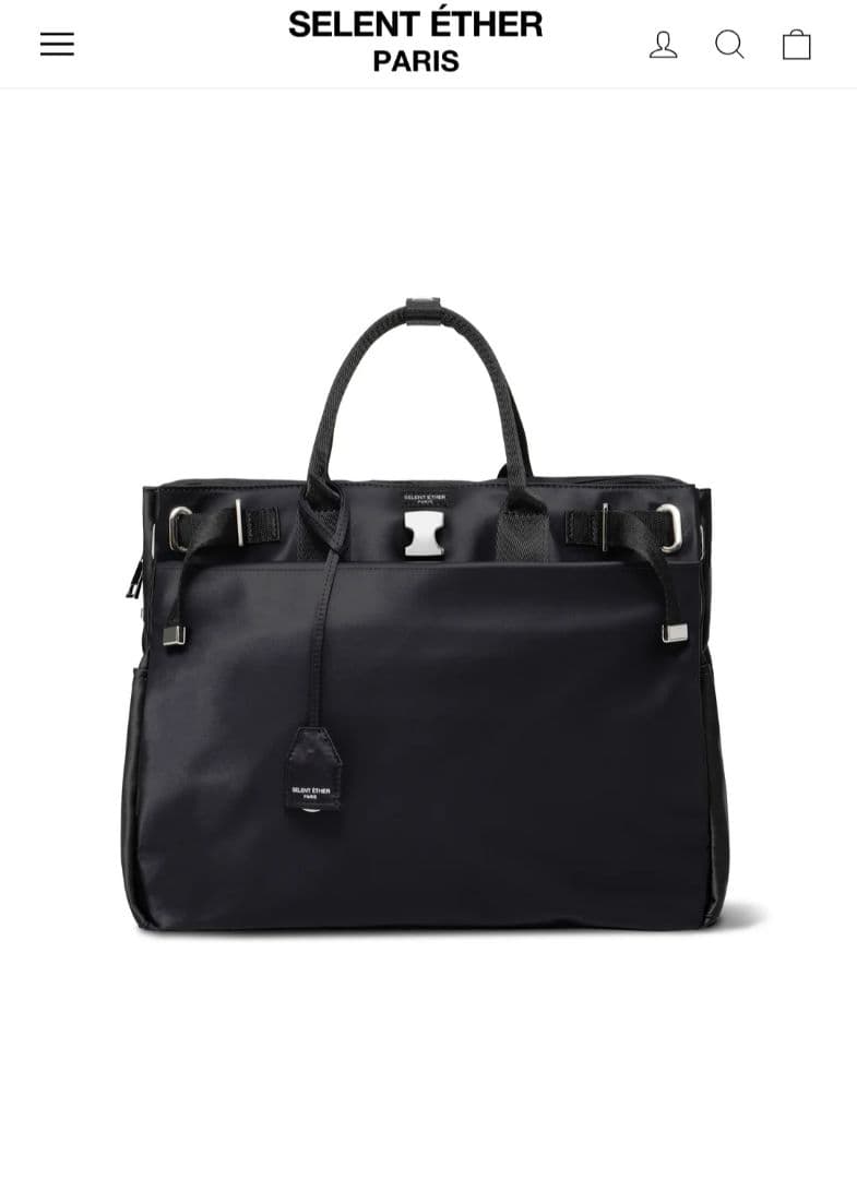 SELENT ÉTHER ブラック ビジネスバッグ