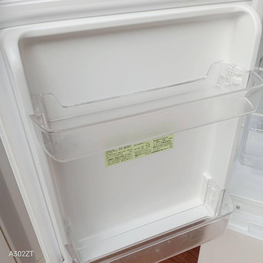 A378★2021年製★シャープ　冷蔵庫　右、左開き　自動霜取り　一人暮らし
