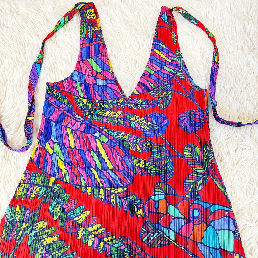 極美品✨PLEATS PLEASE プリーツ　チュニック　バタフライ　サイズ4