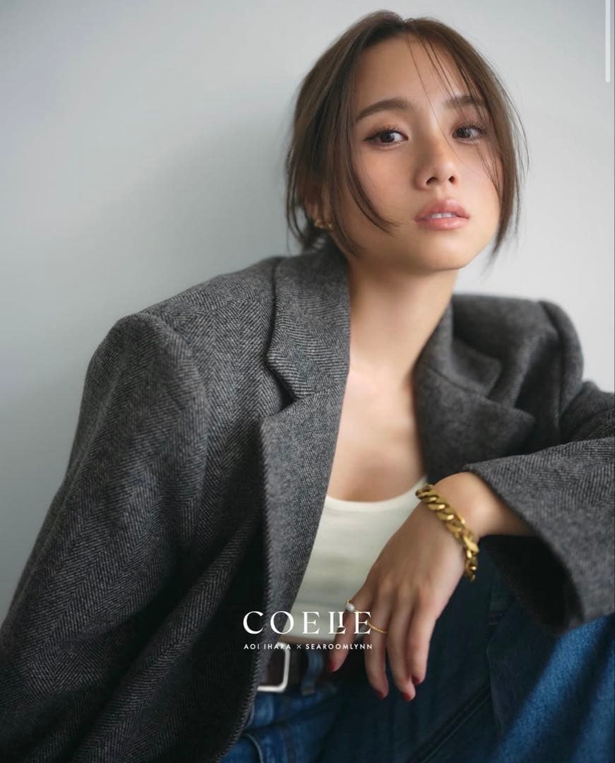 【COELIE】オーバーショルダーテーラードジャケット