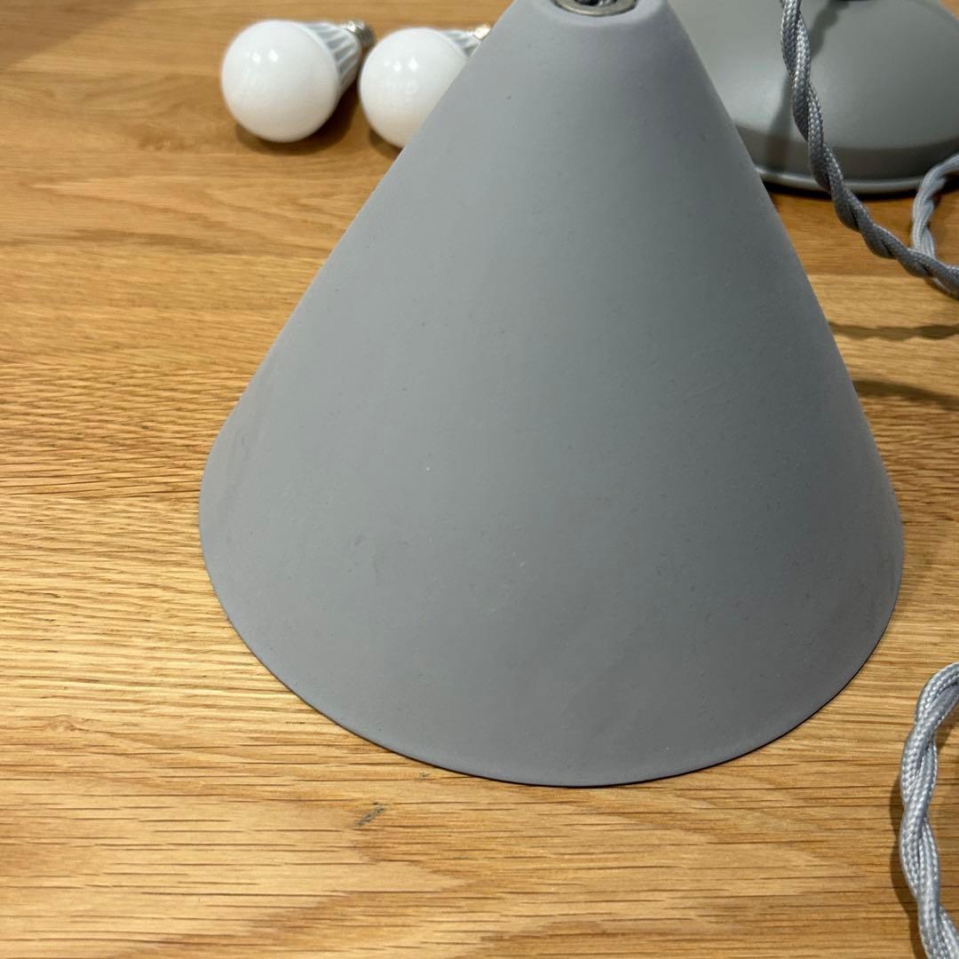 ペンダントライト ARTWORK STUDIO シュガー グレー 2個