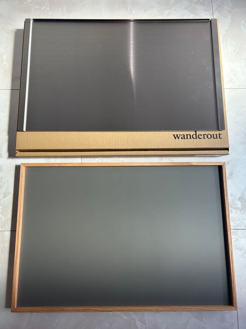 wanderout ユニバーサルウッドトレイ&プレートセット