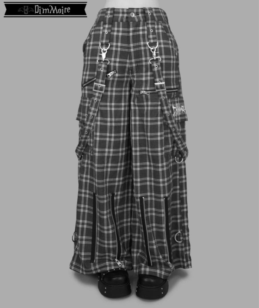 DimMoire PUNKワイドパンツ【チェック】