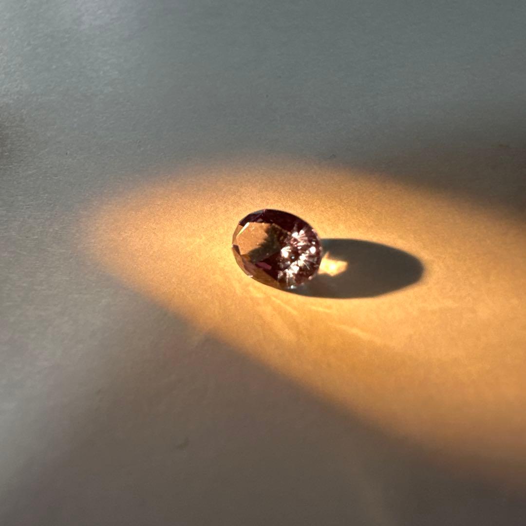 合成アレキサンドライト 再結晶 京セラ クレサンベール 0.985ct