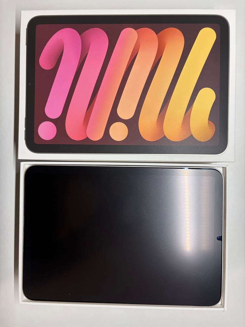 【値下げ】Apple iPad mini 第7世代 256GB 充放電回数28回