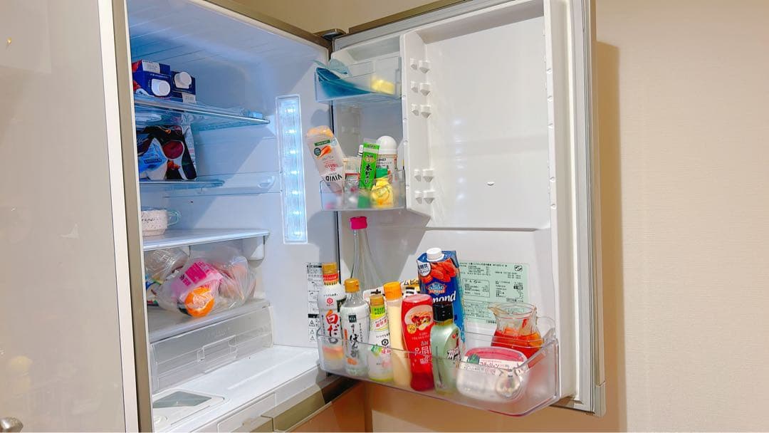 MITSUBISHI シルバー冷蔵庫