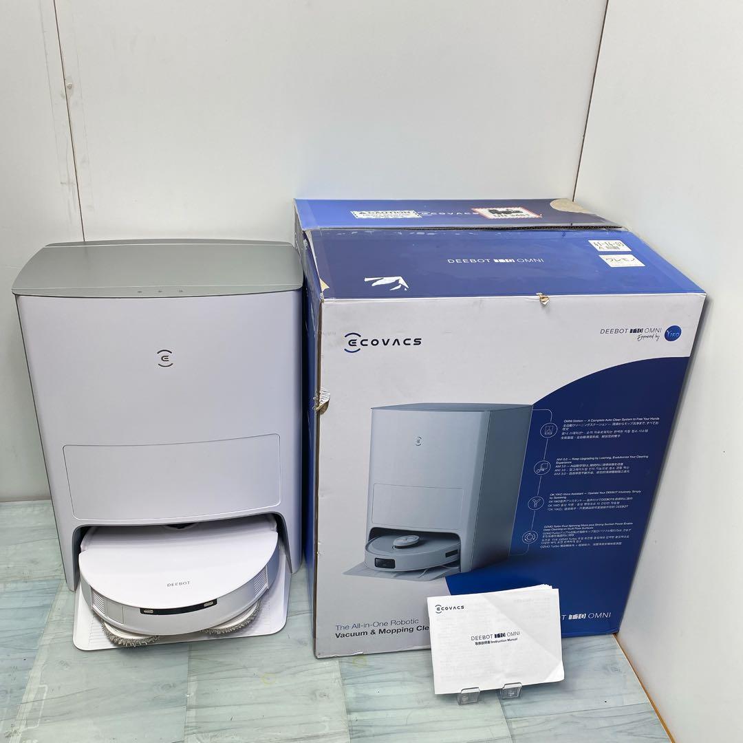 美品　ECOVACS ロボット掃除機 ホワイト
