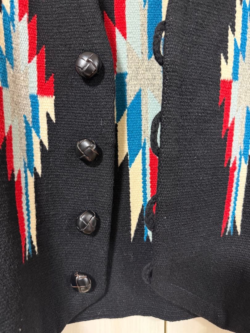 ORTEGA'S オルテガ　チマヨ　100%ウール ベスト チマヨベスト　38