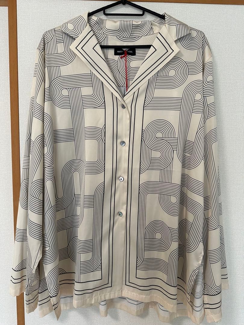 広瀬すず着用 新品タグ付　MAISON SPECIAL 長袖シャツ