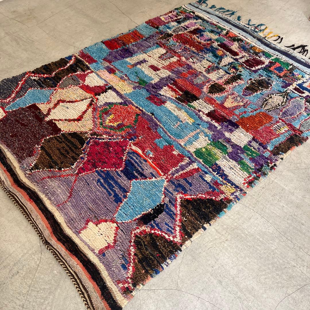 ボシャルウィット　ヴィンテージ　モロッコラグ