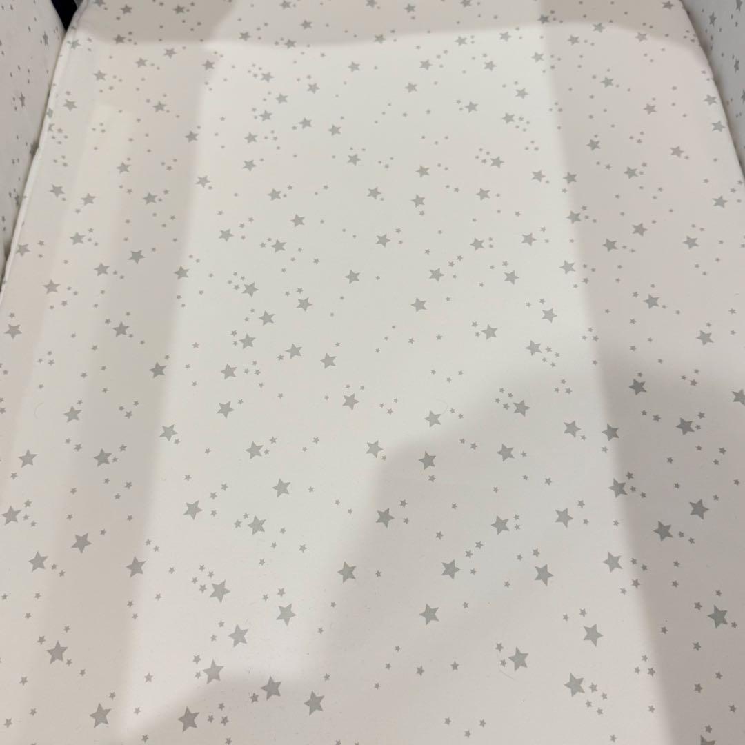 【美品】 付属品完備 HZDMJ ベビーベッド　ネイビー