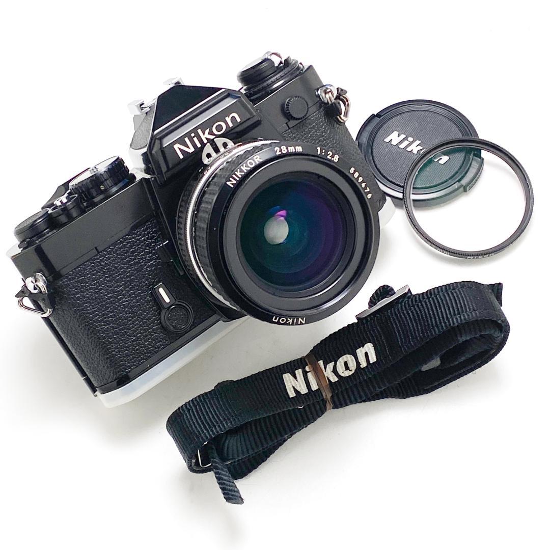 特価 ニコン Nikon FE ブラック 28mm F2.8 セット