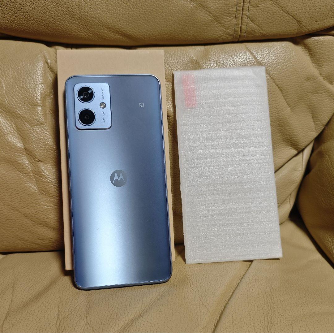 専用moto g64 8GB 128GB シルバーブルー MOTOROLAオマケ