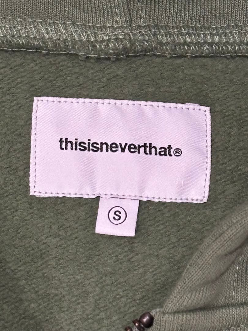 トップス thisisneverthat Zip Up Sweat