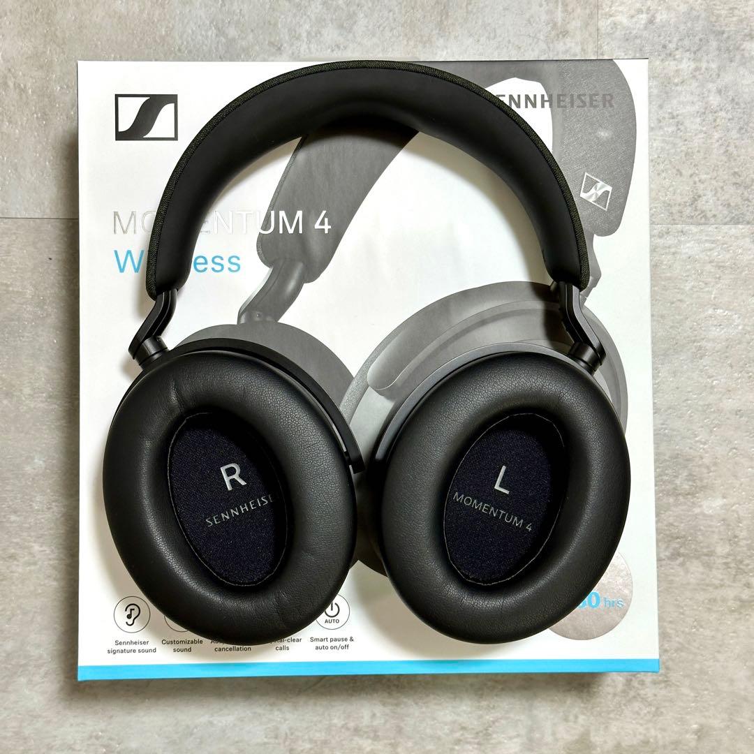 【美品】Sennheiser Momentum 4 ワイヤレスヘッドホン