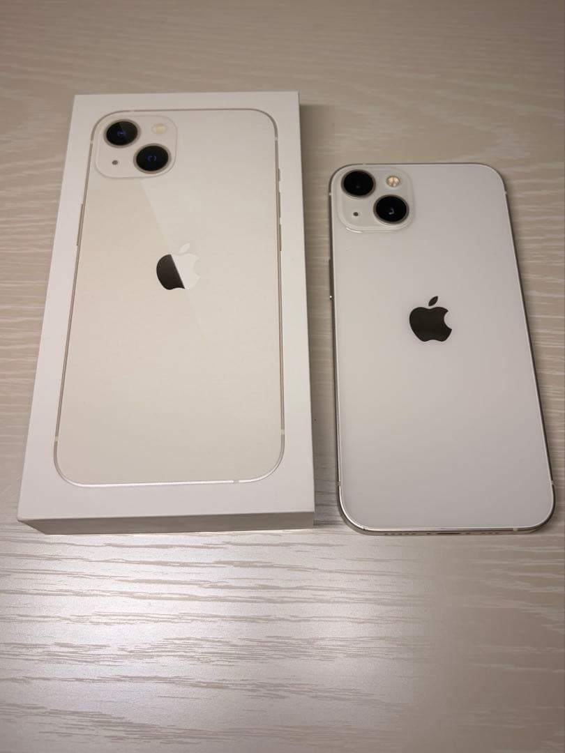 iPhone 13 128GB SIMフリー バッテリー劣化あり 箱付き