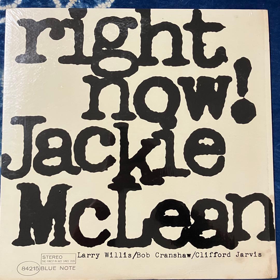 M*N様 【輸入盤】Jackie McLean Right Now! LP