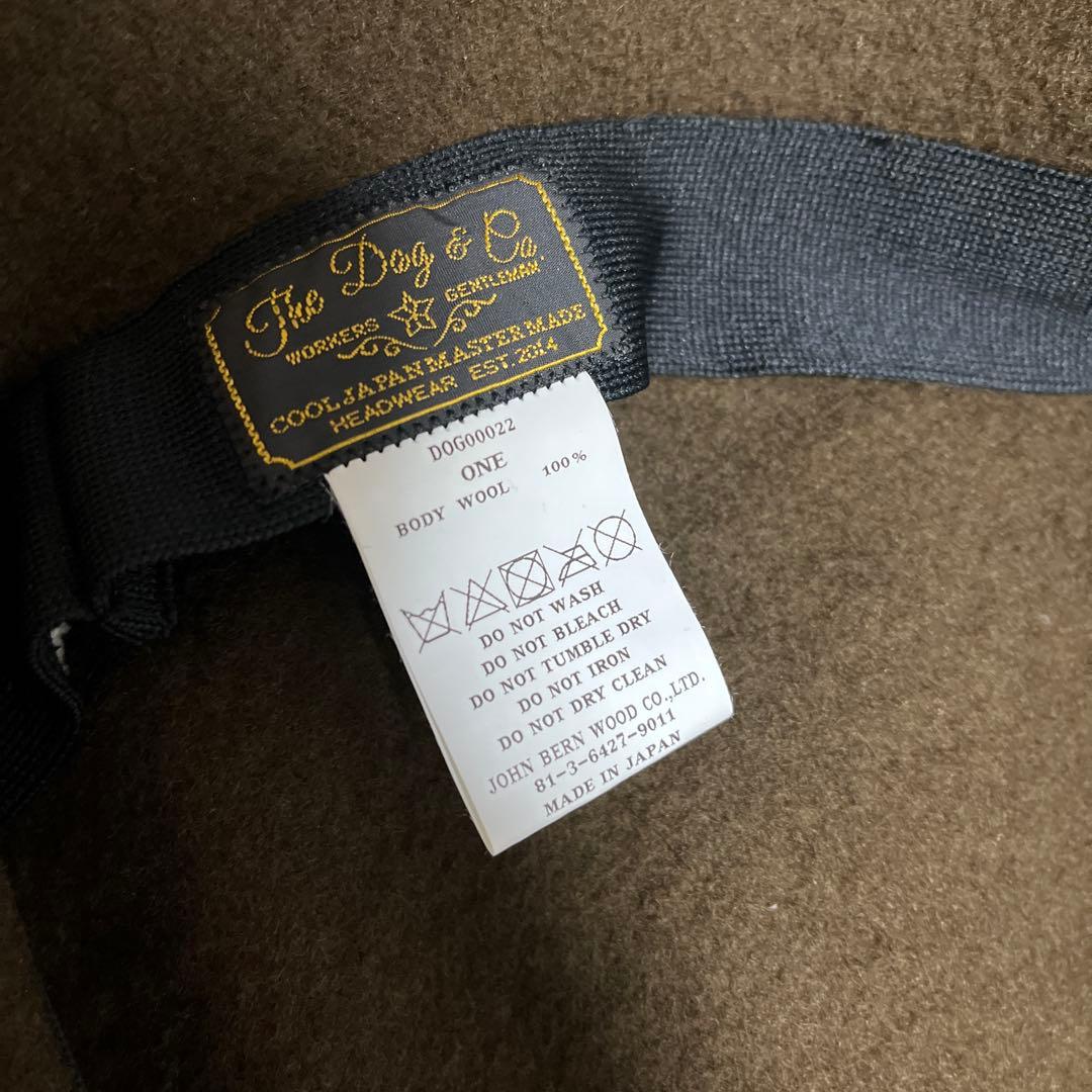 廃番　初期　Thehwdog&co ビッグベレー　カーキ　極美品