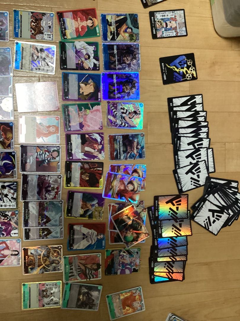 ワンピカード　引退品　まとめ売り　ケーススリーブ付き