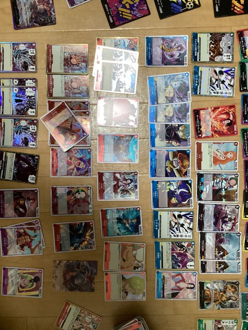 ワンピカード　引退品　まとめ売り　ケーススリーブ付き