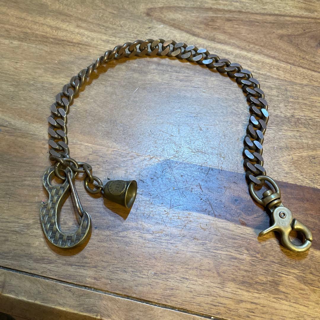 USアス三軒茶屋オリジナルブラストウォレットチェーン ベル付き