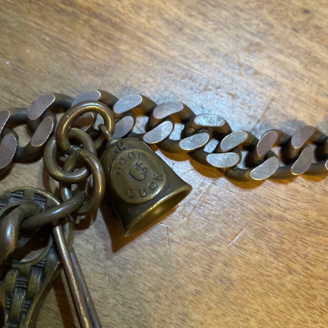 USアス三軒茶屋オリジナルブラストウォレットチェーン ベル付き