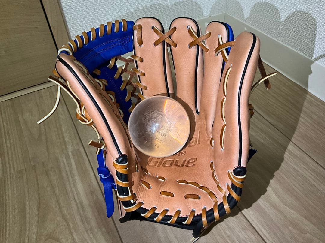 【ピンク&ブルー】SSK 一般軟式オールラウンドグラブ