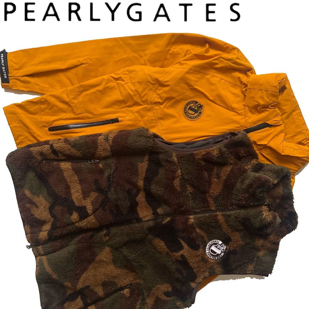 Pearly gates パーリーゲイツ　3way マウンテンパーカー ボア　L