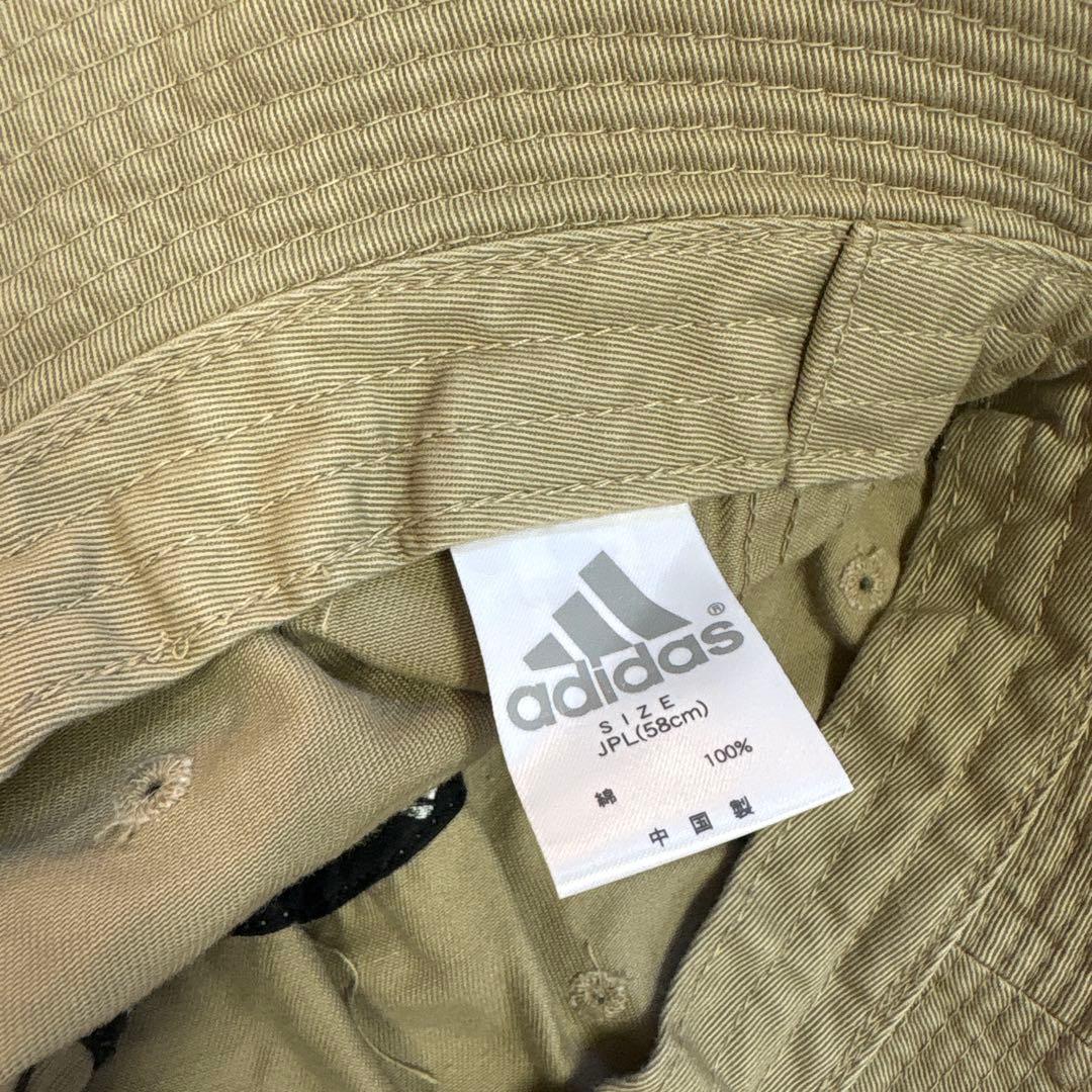 00s adidas バケットハット　ハット　ビンテージ　古着　帽子　y2k
