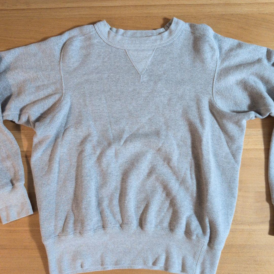 i*o様 Cushman スウェット　フリーダム　コットン100% グレー XL