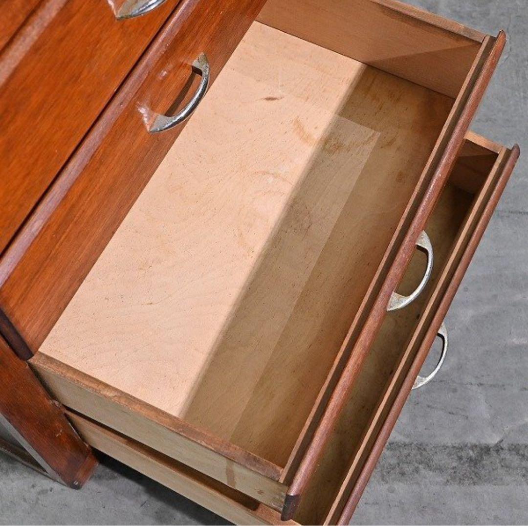 英国ビンテージ ソレント社 サイドチェスト パイン材 ミッドセンチュリー 収納